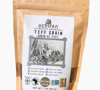 1 lb. Brown Teff Grain