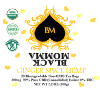 GINGER SPICE HEMP ORGANIC TEA