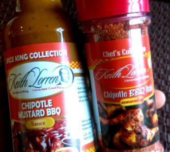Keith Lorren’s Chipotle Mustard BBQ Rub & Sauce