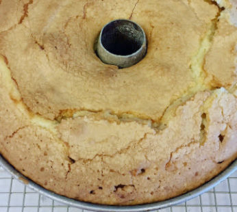 7 inch Sour Cream Pound Cake/ Lemon Glaze